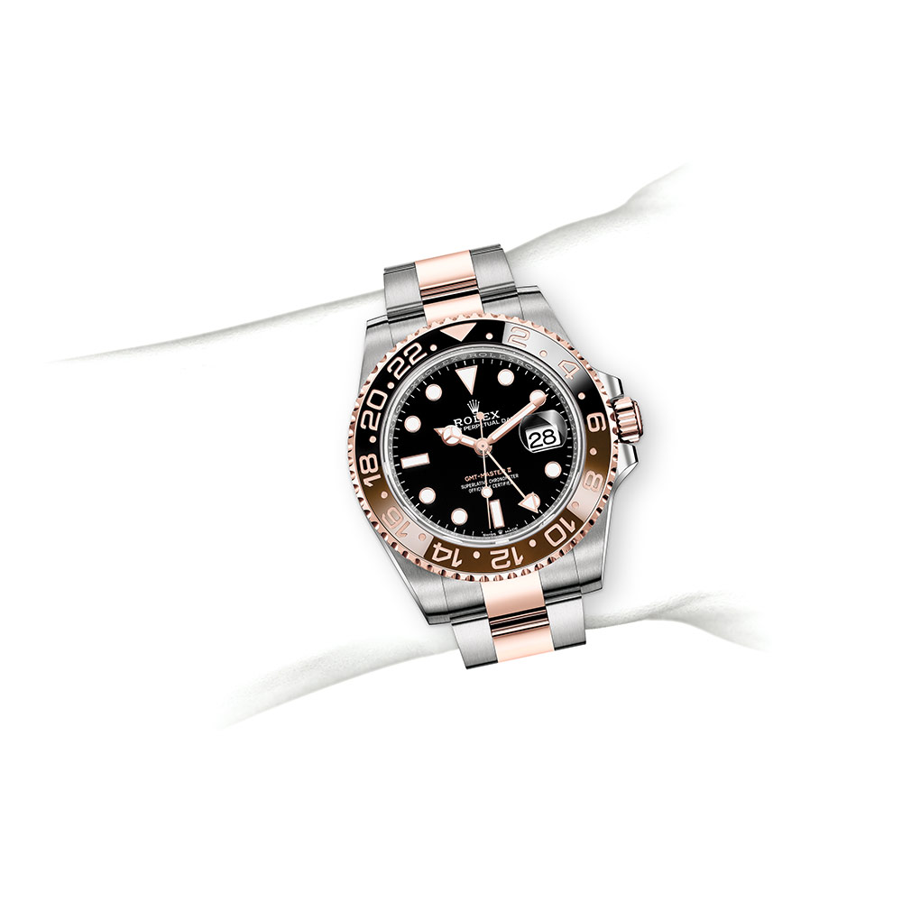 Rolex GMT-Master II Oyster 40 mm Oystersteel and Everose gold M126711CHNR-0002 - Imagem 7