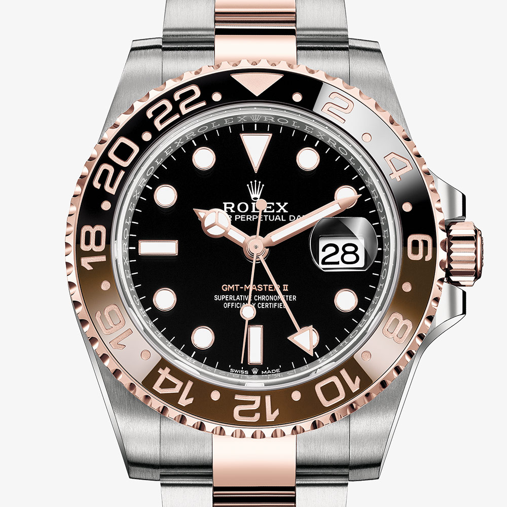 Rolex GMT-Master II Oyster 40 mm Oystersteel and Everose gold M126711CHNR-0002