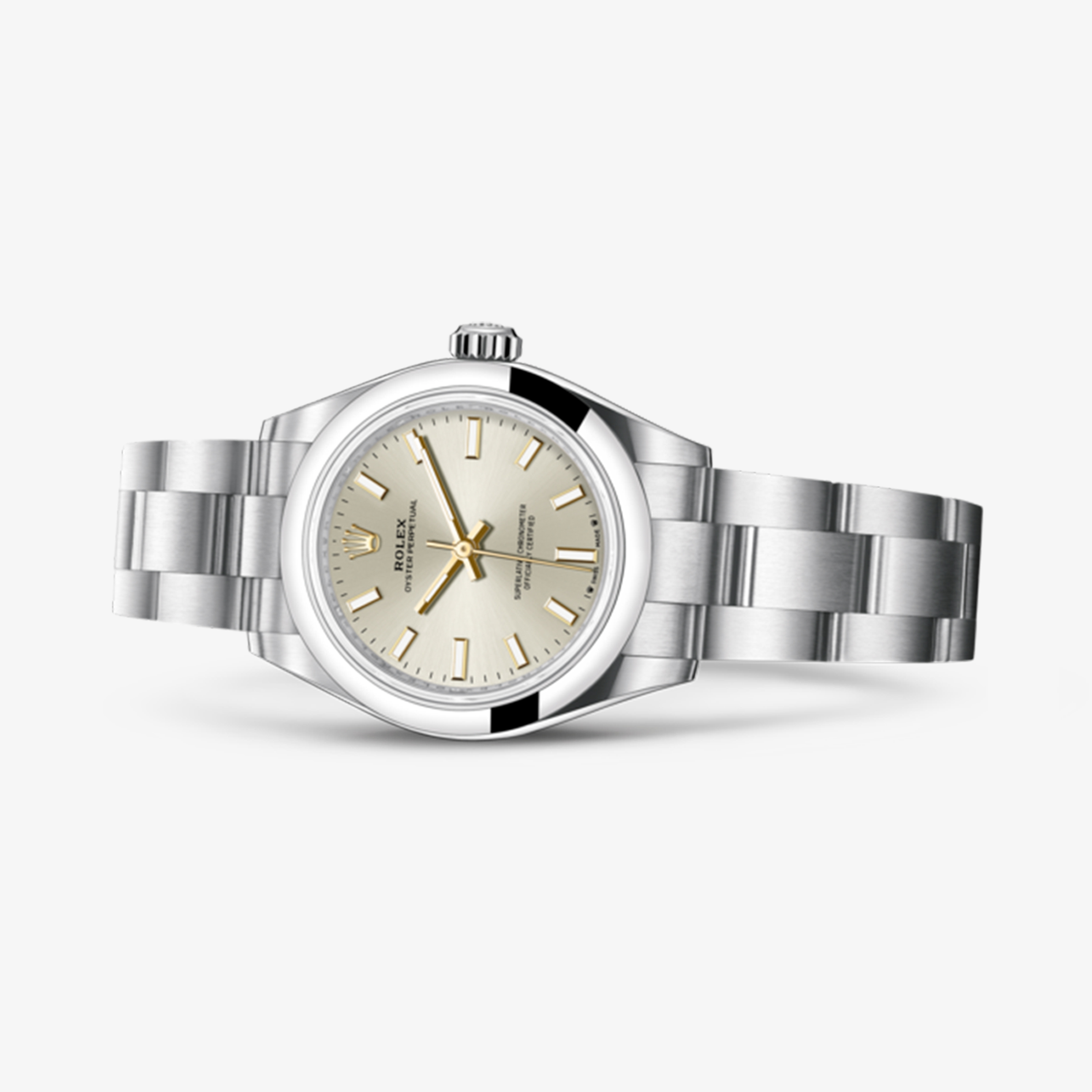 Rolex Oyster Perpetual Oyster 28 mm Oystersteel M276200-0001 - Imagem 4