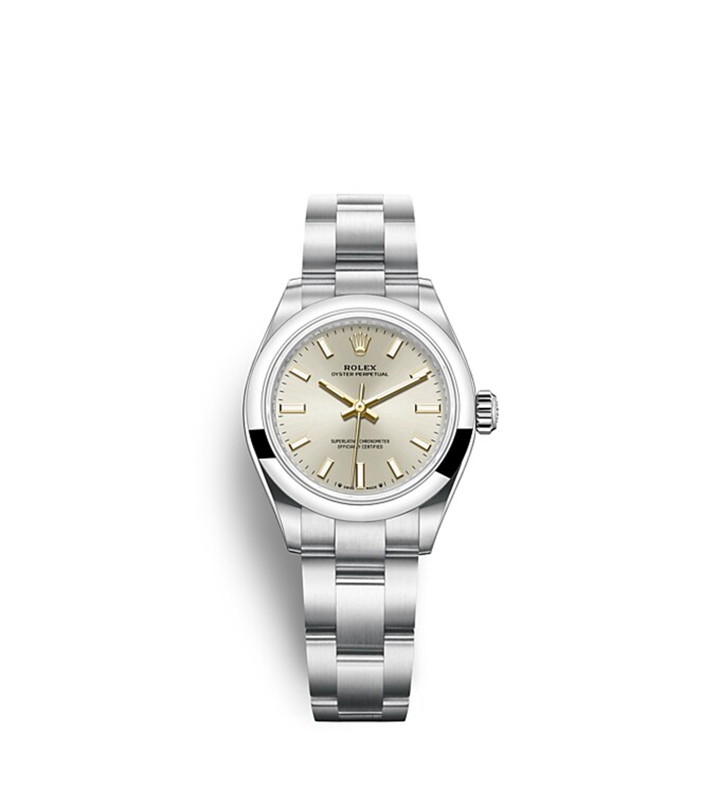 Rolex Oyster Perpetual Oyster 28 mm Oystersteel M276200-0001 - Imagem 7
