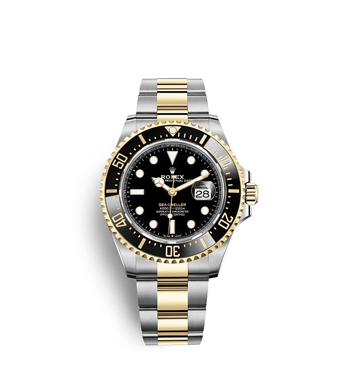 Rolex Sea-Dweller Oyster 43 mm Oystersteel and yellow gold M126603-0001 - Imagem 5