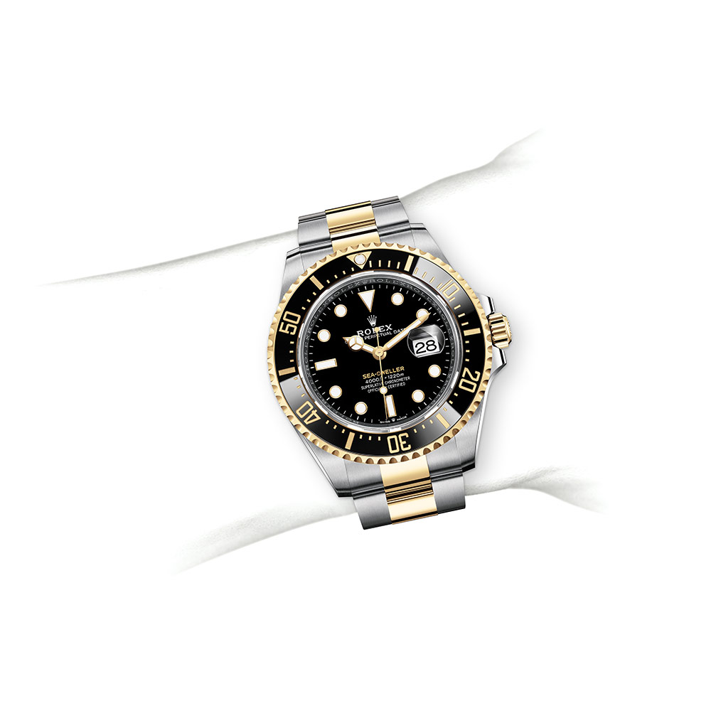 Rolex Sea-Dweller Oyster 43 mm Oystersteel and yellow gold M126603-0001 - Imagem 7