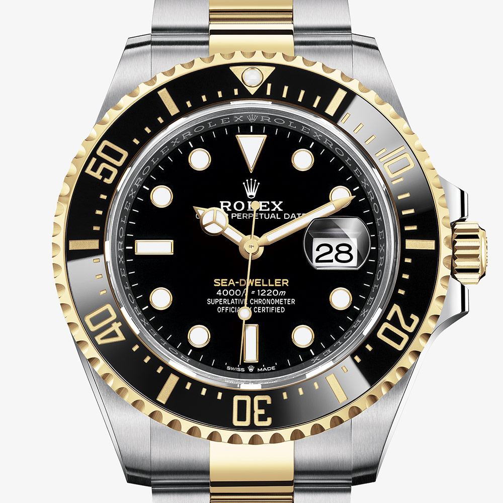 Rolex Sea-Dweller Oyster 43 mm Oystersteel and yellow gold M126603-0001