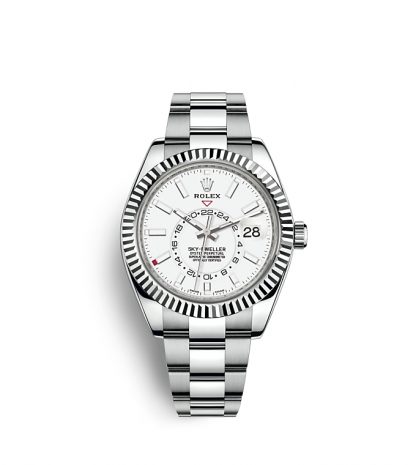 Rolex Sky-Dweller Oyster 42 mm Oystersteel and white gold M326934-0001 - Imagem 6