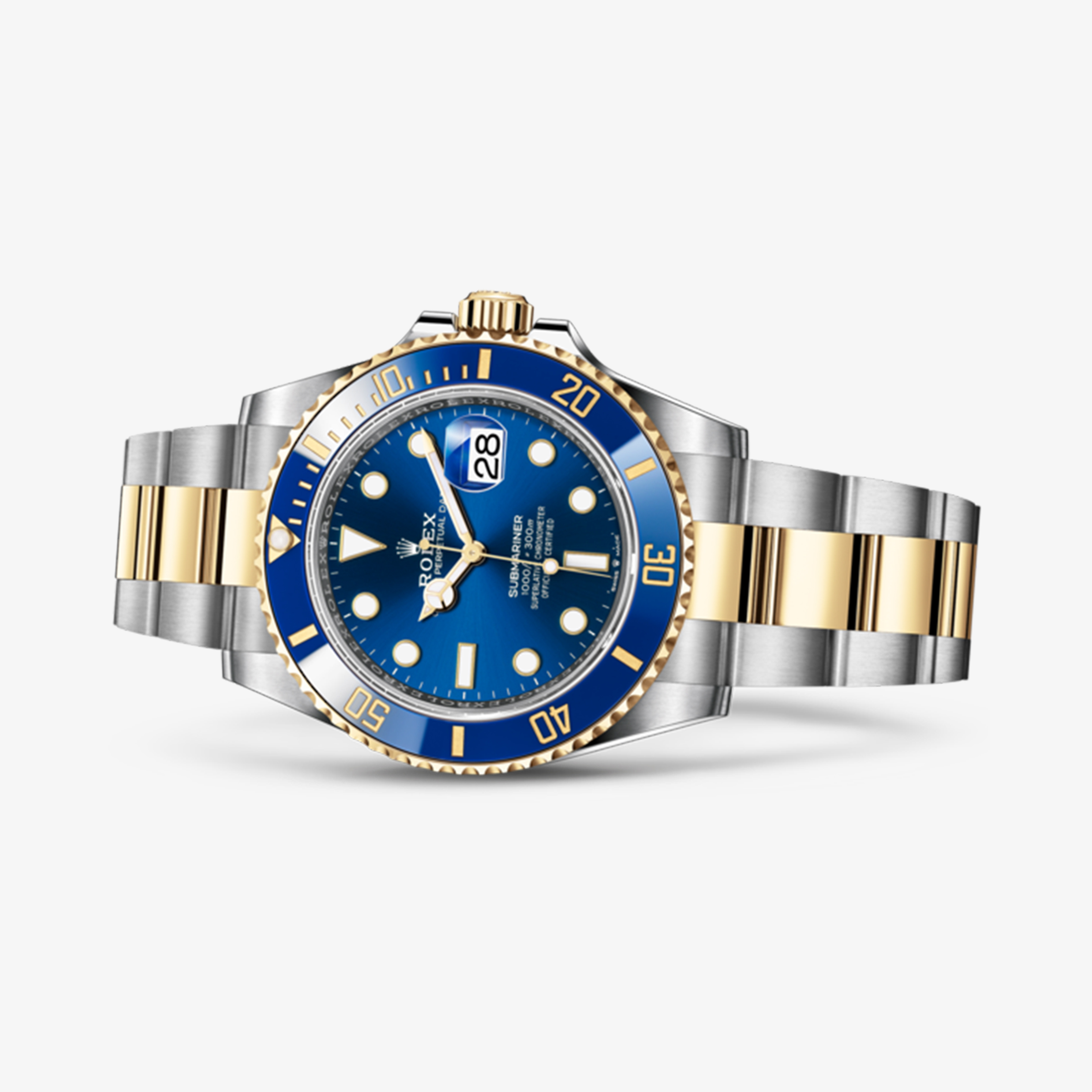 Rolex Submariner Oyster 41 mm Oystersteel and yellow gold M126613LB-0002 - Imagem 4