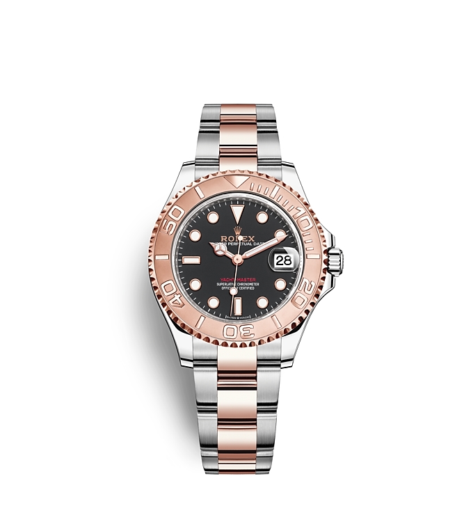 Rolex Yacht-Master 37 Oyster 37 mm Oystersteel and Everose gold M268621-0004 - Imagem 5