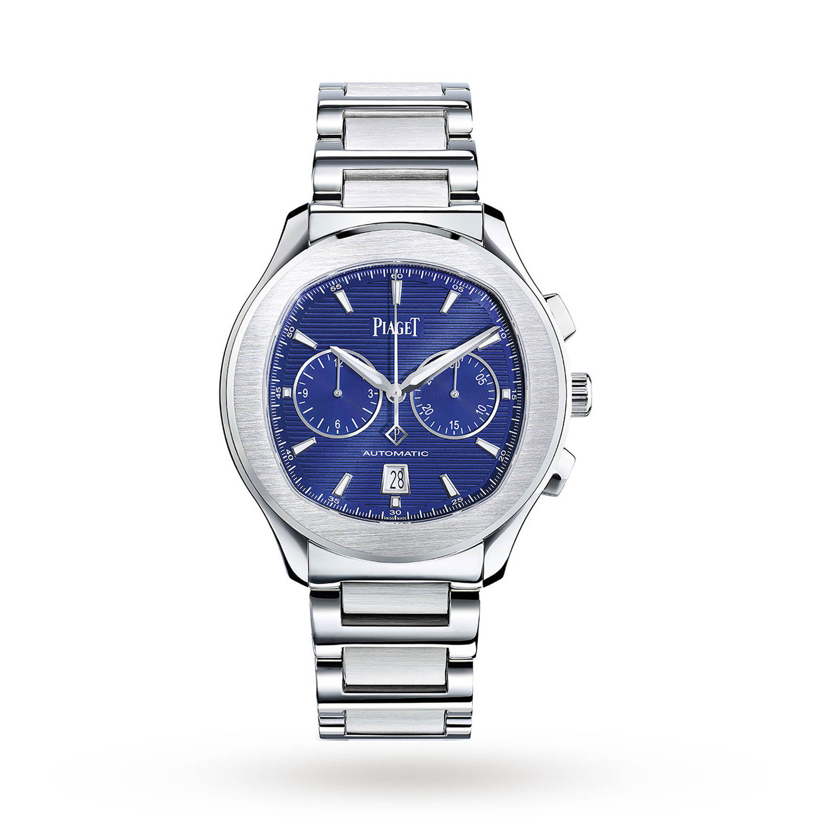 Piaget Polo Mens Blue 42mm watch