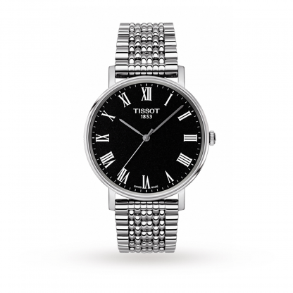 Tissot T-Classic Mens Black 38mm watch - Imagem 2