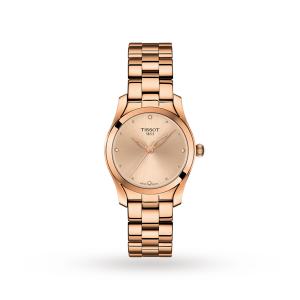 Tissot T-Wave Ladies Rose Gold 30mm watch