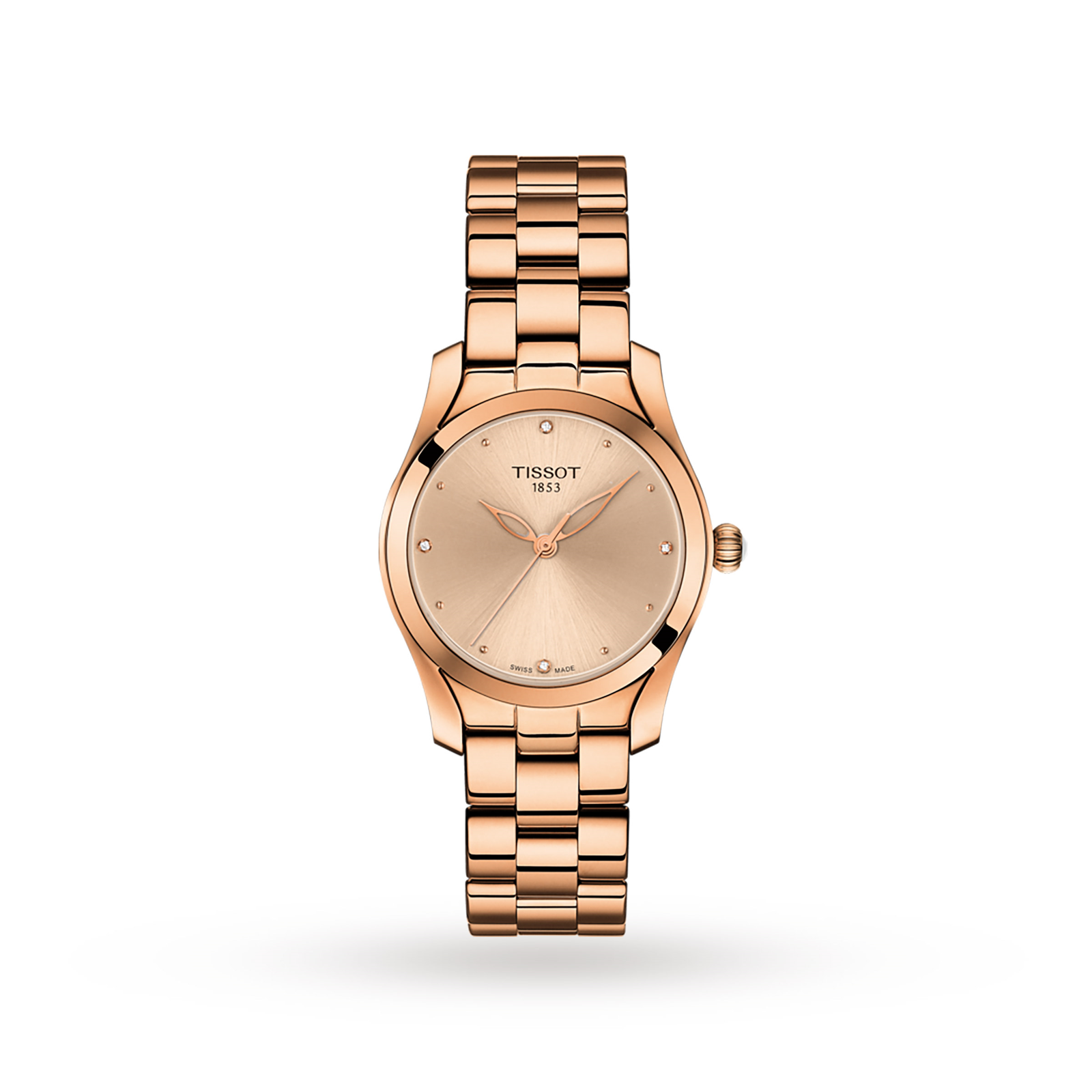 Tissot T-Wave Ladies Rose Gold 30mm watch