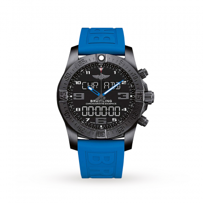 Breitling Professional Mens Black 46mm watch - Imagem 2