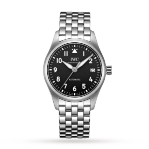 IWC Pilot Unisex Black 36mm watch