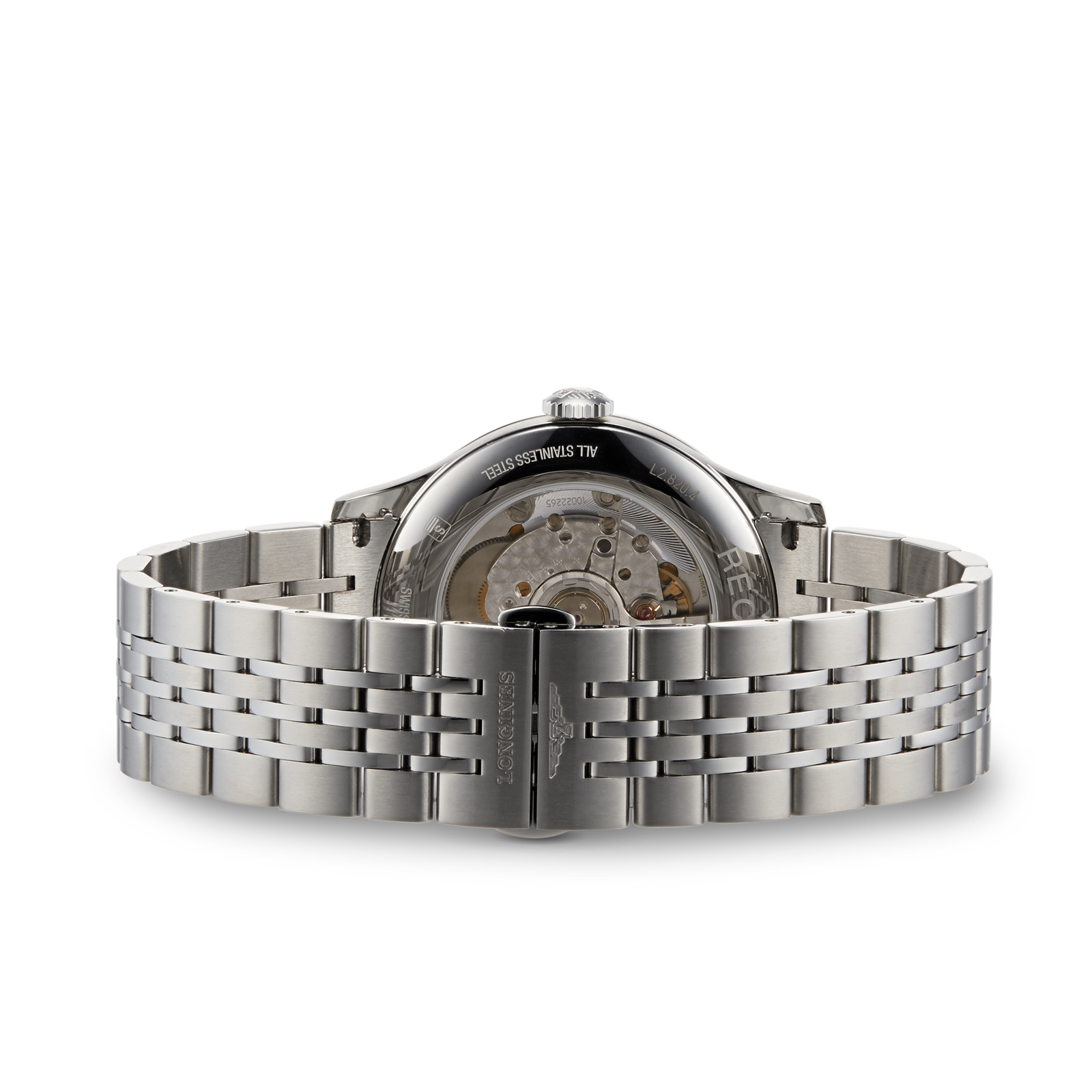 Longines Record Mens Blue 38.5mm watch - Imagem 5