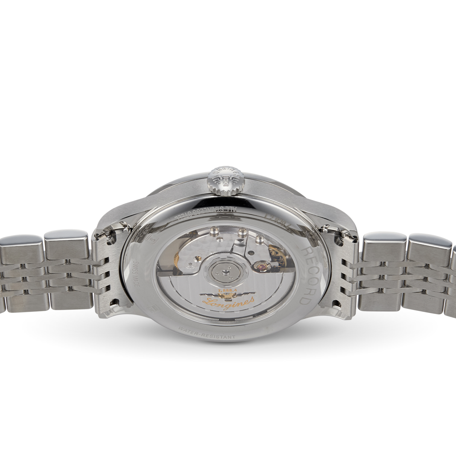 Longines Record Mens Blue 38.5mm watch - Imagem 7