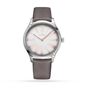 Omega Tresor Mens Silver 39mm watch