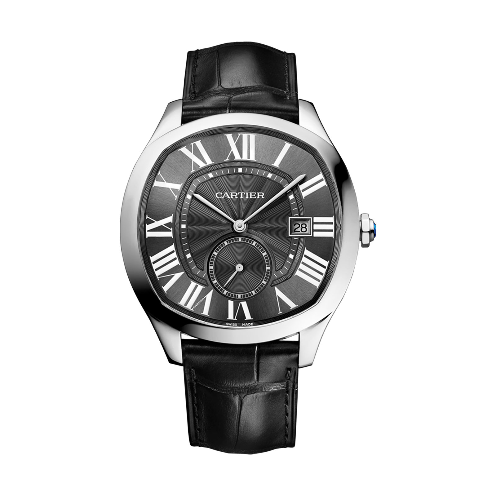 Cartier Drive Mens Black 40mm watch
