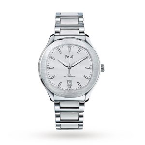 Piaget Polo Mens Silver 42mm watch