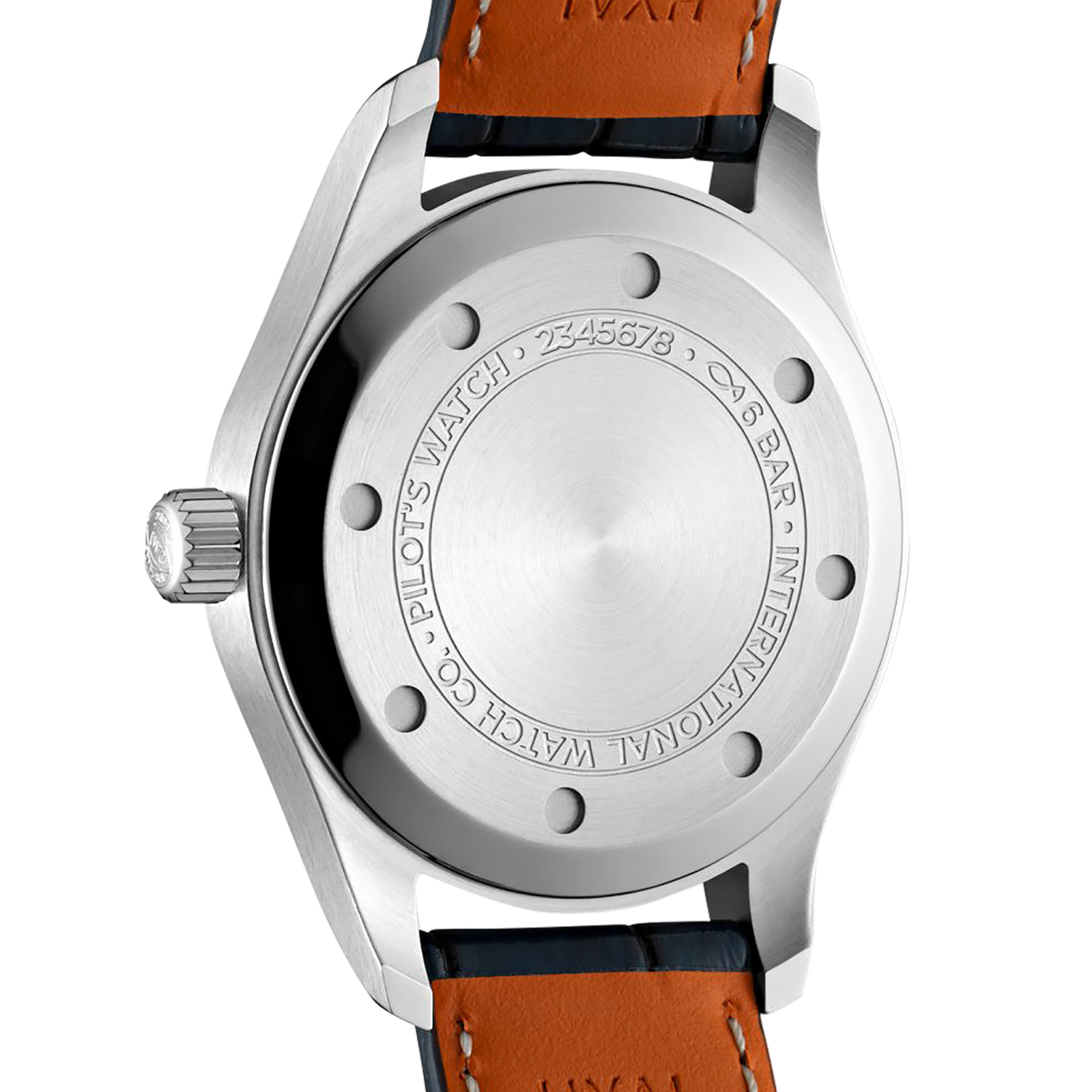 IWC Pilot Mens Blue 36mm watch - Imagem 3