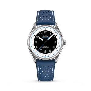 Omega Seamaster Mens Black 39mm watch