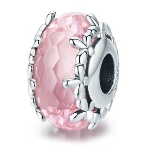 Florette Enhanced Glass Charm