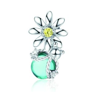 Delicate Daisy Firefly Charm