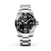 Longines HydroConquest Mens Black 41mm watch - Imagem 5