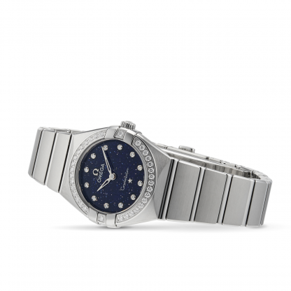 Omega Constellation Ladies Blue 25mm watch - Imagem 4