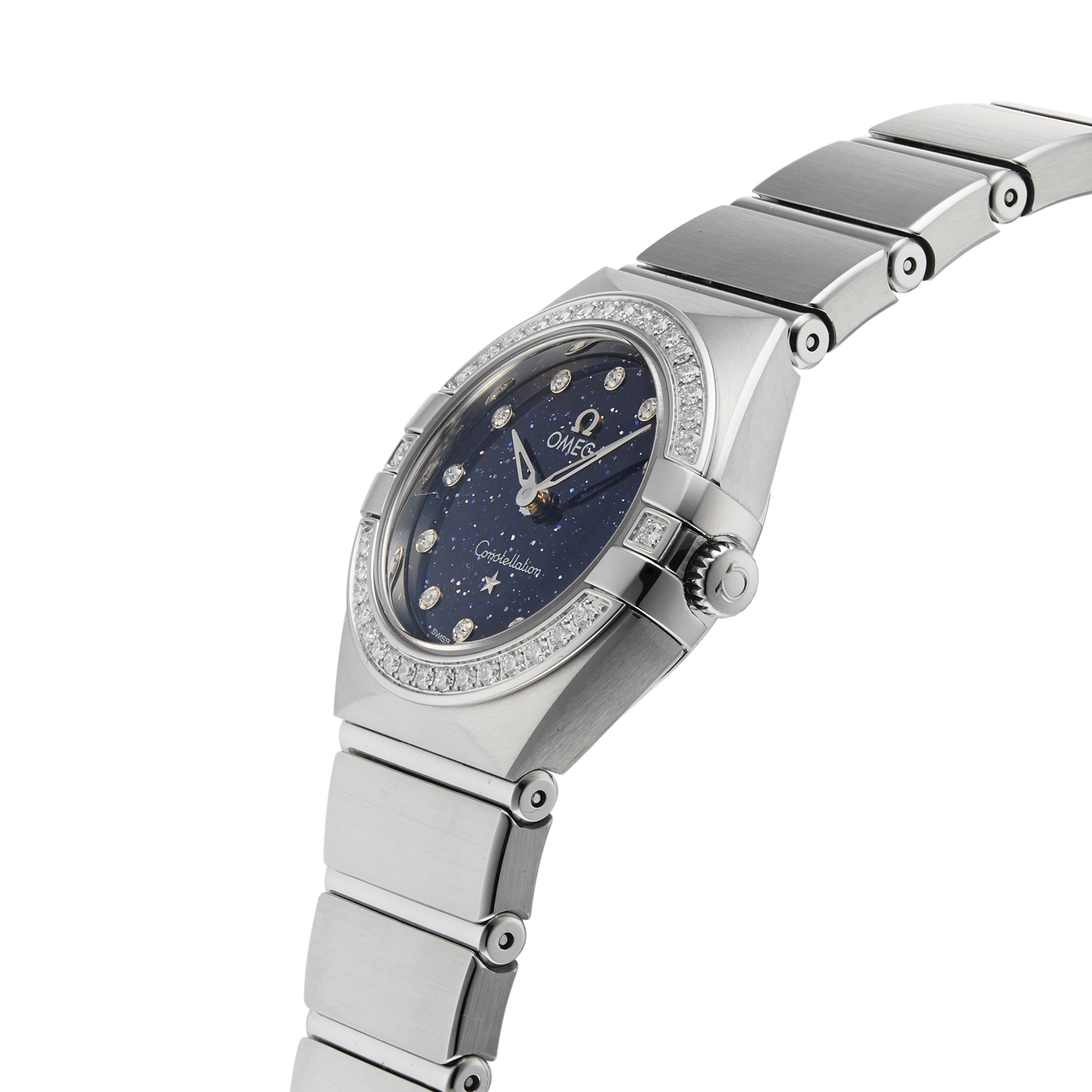 Omega Constellation Ladies Blue 25mm watch - Imagem 11