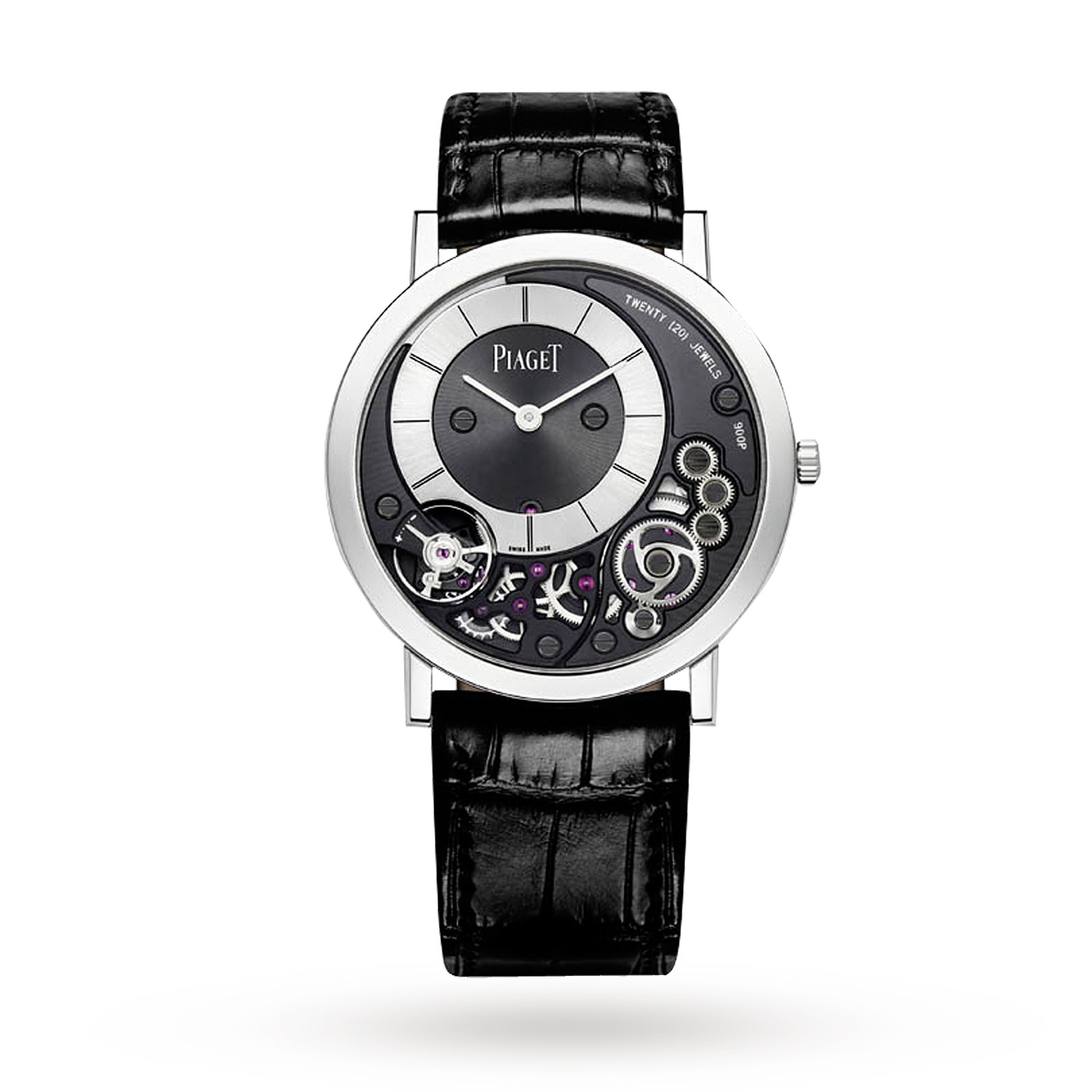 Piaget Altiplano Mens Black 38mm watch