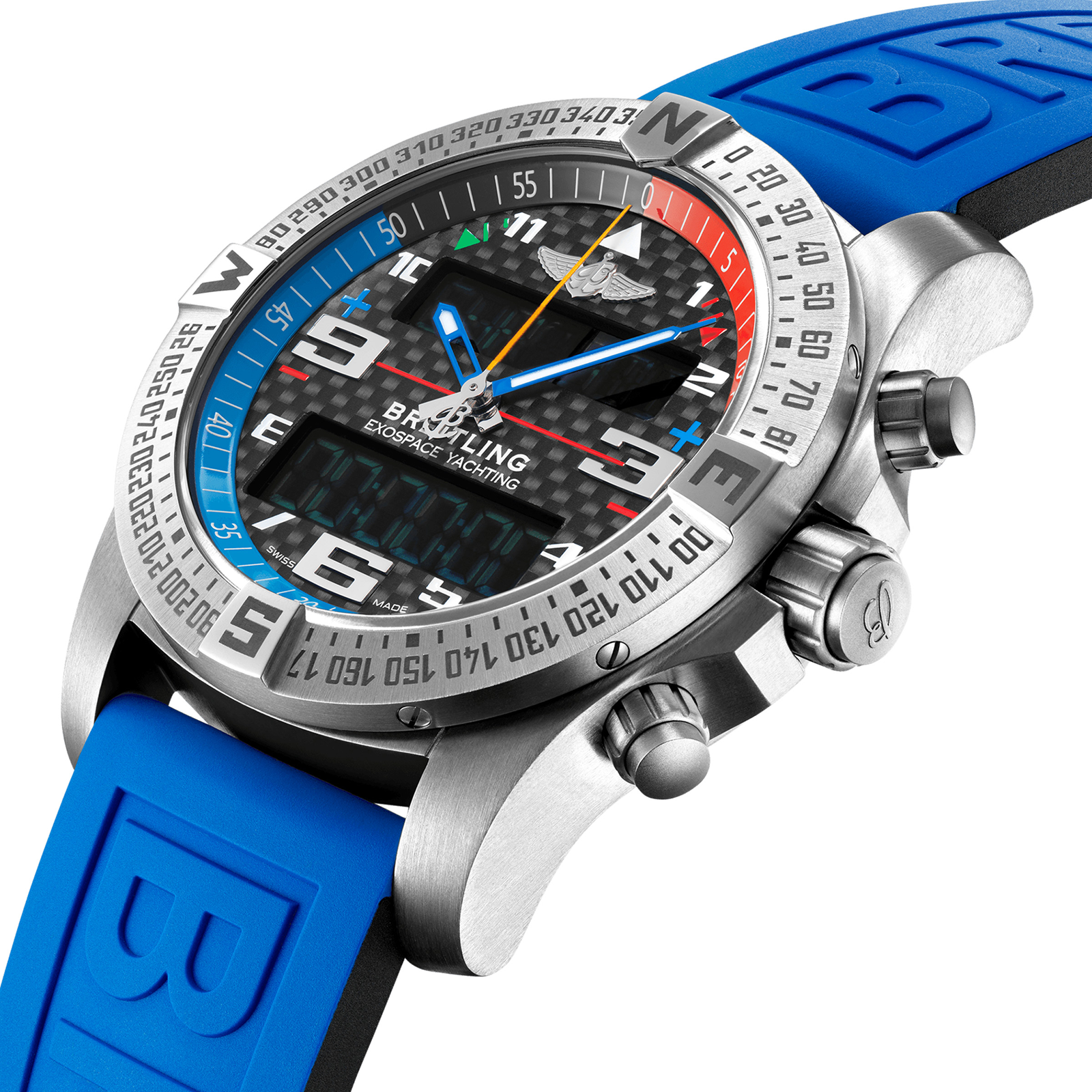 Breitling Exospace Mens Black 46mm watch - Imagem 3