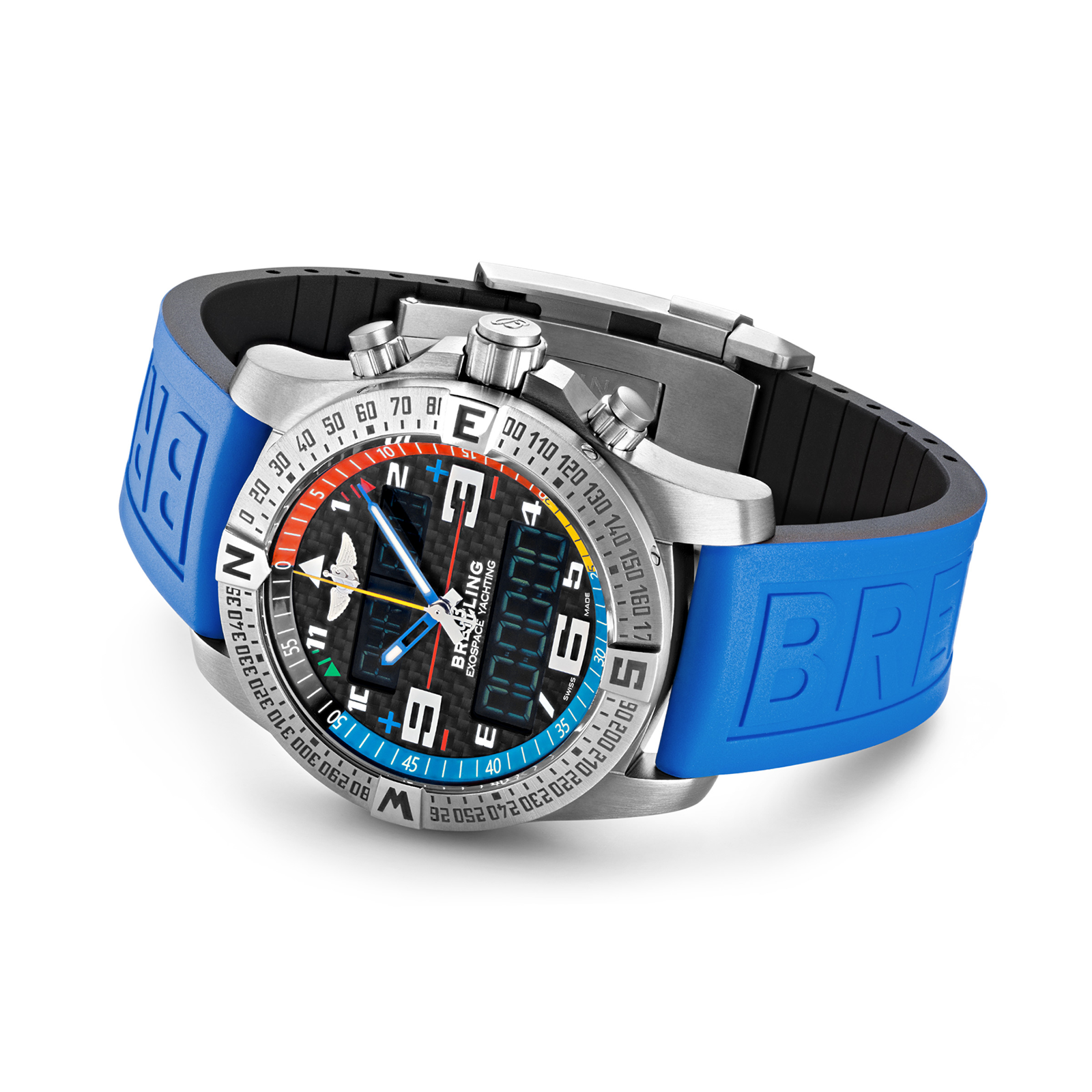 Breitling Exospace Mens Black 46mm watch - Imagem 5
