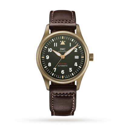 IWC Pilot Mens Green 39mm watch - Imagem 2