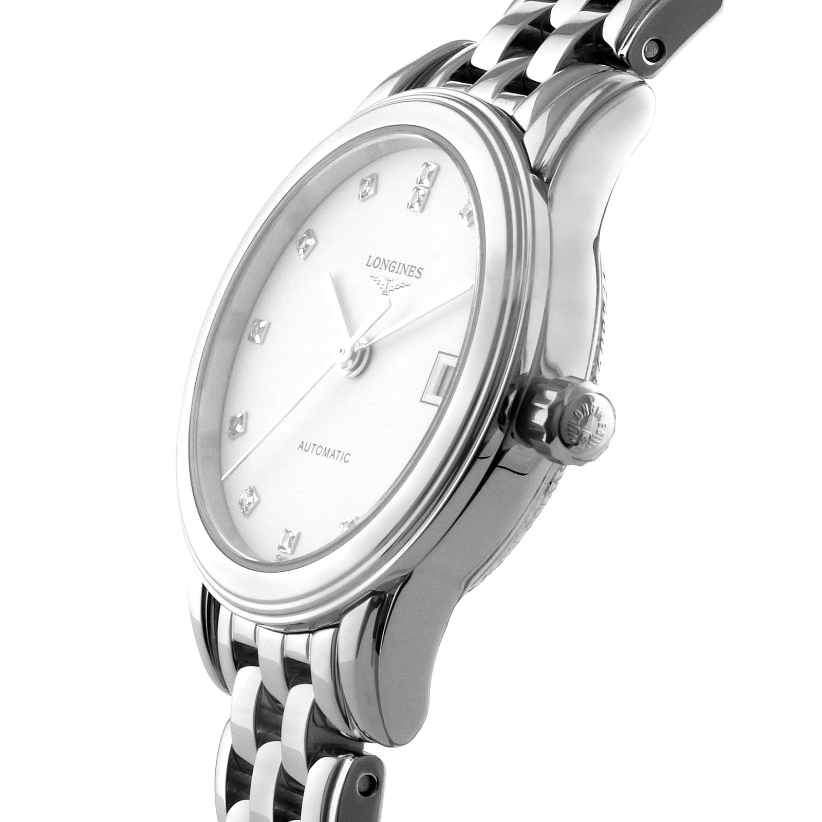 Longines Flagship Ladies White 26mm watch - Imagem 3
