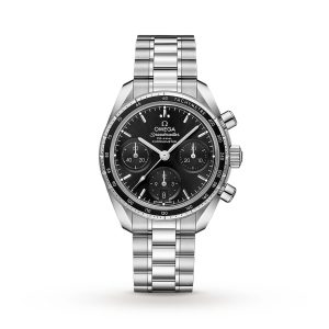Omega Speedmaster Mens Black 38mm watch