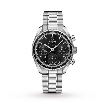 Omega Speedmaster Mens Black 38mm watch - Imagem 2
