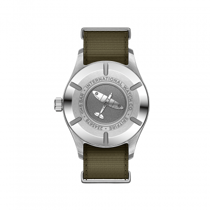 IWC Pilot Mens Black 39mm watch - Imagem 4