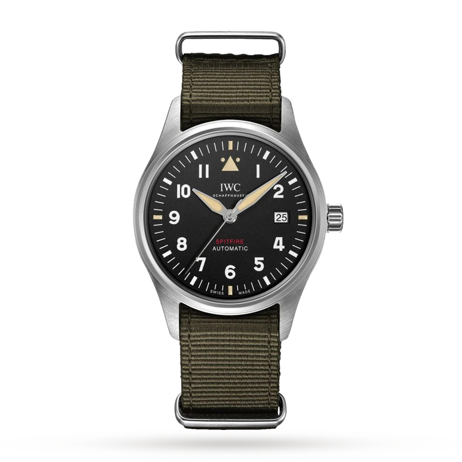 IWC Pilot Mens Black 39mm watch