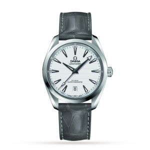 Omega Aquaterra Mens Silver 41mm watch