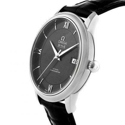 Omega De Ville Mens Black 39.5mm watch - Imagem 4