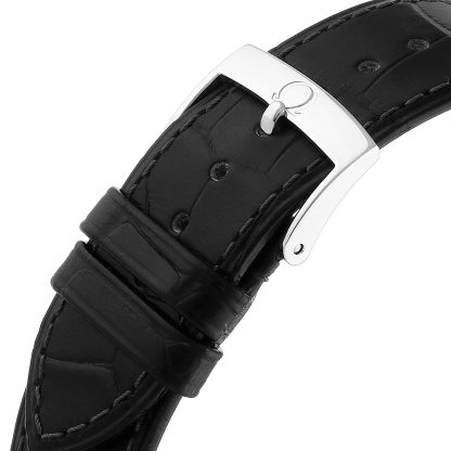 Omega De Ville Mens Black 39.5mm watch - Imagem 8