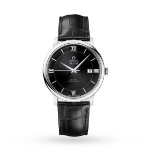 Omega De Ville Mens Black 39.5mm watch