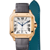Santos de Cartier Mens Silver 40mm watch - Imagem 11