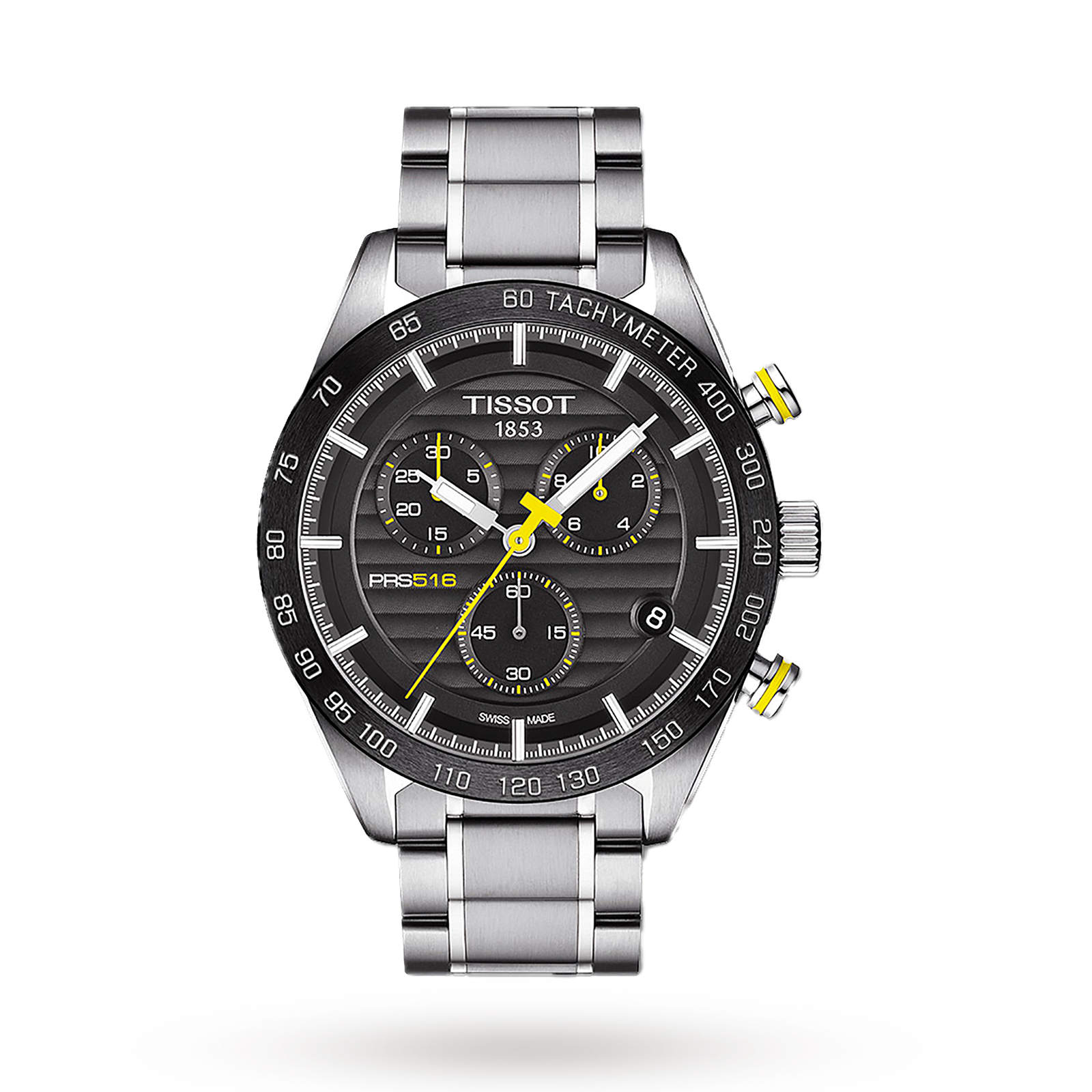 Tissot PRS 516 Mens Black 42mm watch