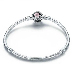 Cherry Blossom Snake Bracelet
