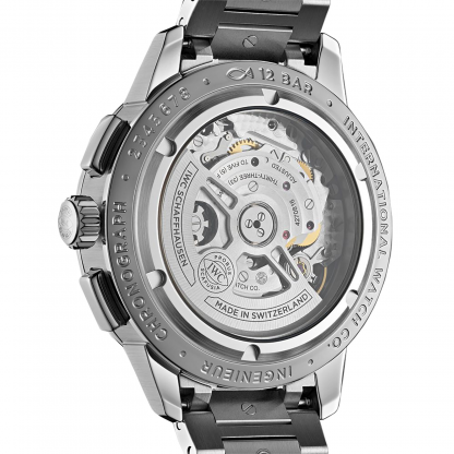 IWC Ingenieur Mens Blue 42mm watch - Imagem 4