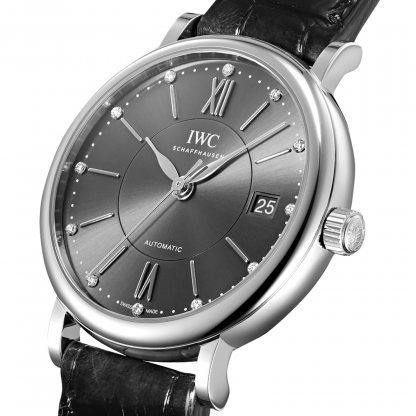 IWC Portofino Ladies Grey 37mm watch - Imagem 6
