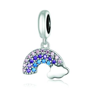 Colourful Rainbow Pendant Charm