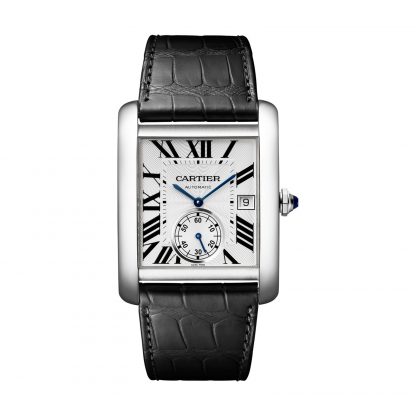Cartier Tank MC Mens Silver 34mm watch - Imagem 2