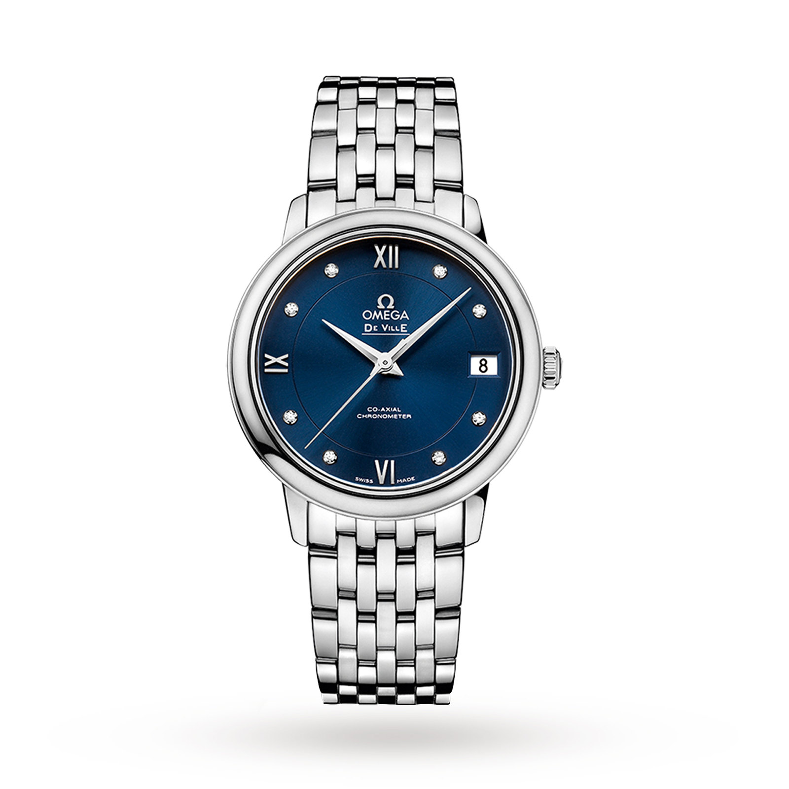 Omega De Ville Ladies Blue 32.7mm watch