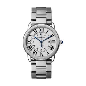 Cartier Ronde Mens Silver 36mm watch